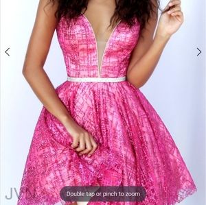 Pink Jovani JVN cocktail dress